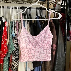 Pink Cheetah tank